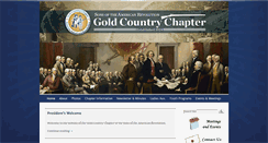 Desktop Screenshot of goldcountrysar.org