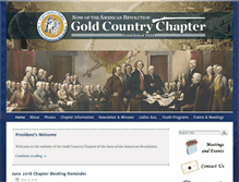 Tablet Screenshot of goldcountrysar.org